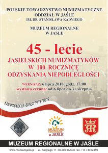 45 lecie jasielskich numizmatyków
