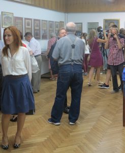 otwarcie wystawy jubileuszowej „150 lat liceum i gimnazjum w jaśle i 125 lat kaplicy gimnazjalnej”, w muzeum regionalnym w jaśle.