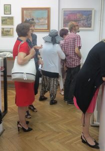 otwarcie wystawy jubileuszowej „150 lat liceum i gimnazjum w jaśle i 125 lat kaplicy gimnazjalnej”, w muzeum regionalnym w jaśle.