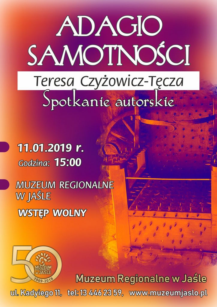 adagio samotnoŚci - teresa czyżowicz-tęcza. spotkanie autorskie.