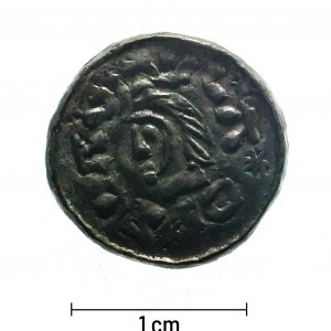0002 zbiory numizmatyczne st. kadyiego; władysław herman (1081-1102); denar – awers