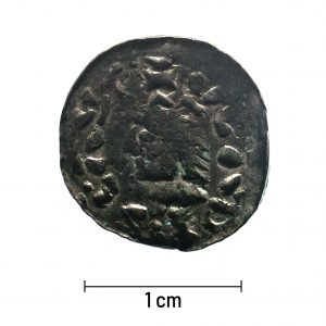 0003 zbiory numizmatyczne st. kadyiego; władysław herman (1081-1102); denar – awers
