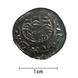 0003 zbiory numizmatyczne st. kadyiego; władysław herman (1081-1102); denar – rewers