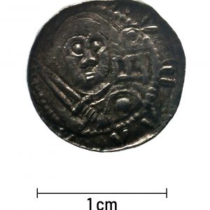 0004 zbiory numizmatyczne st. kadyiego; władysław ii (1139-1148); denar – awers