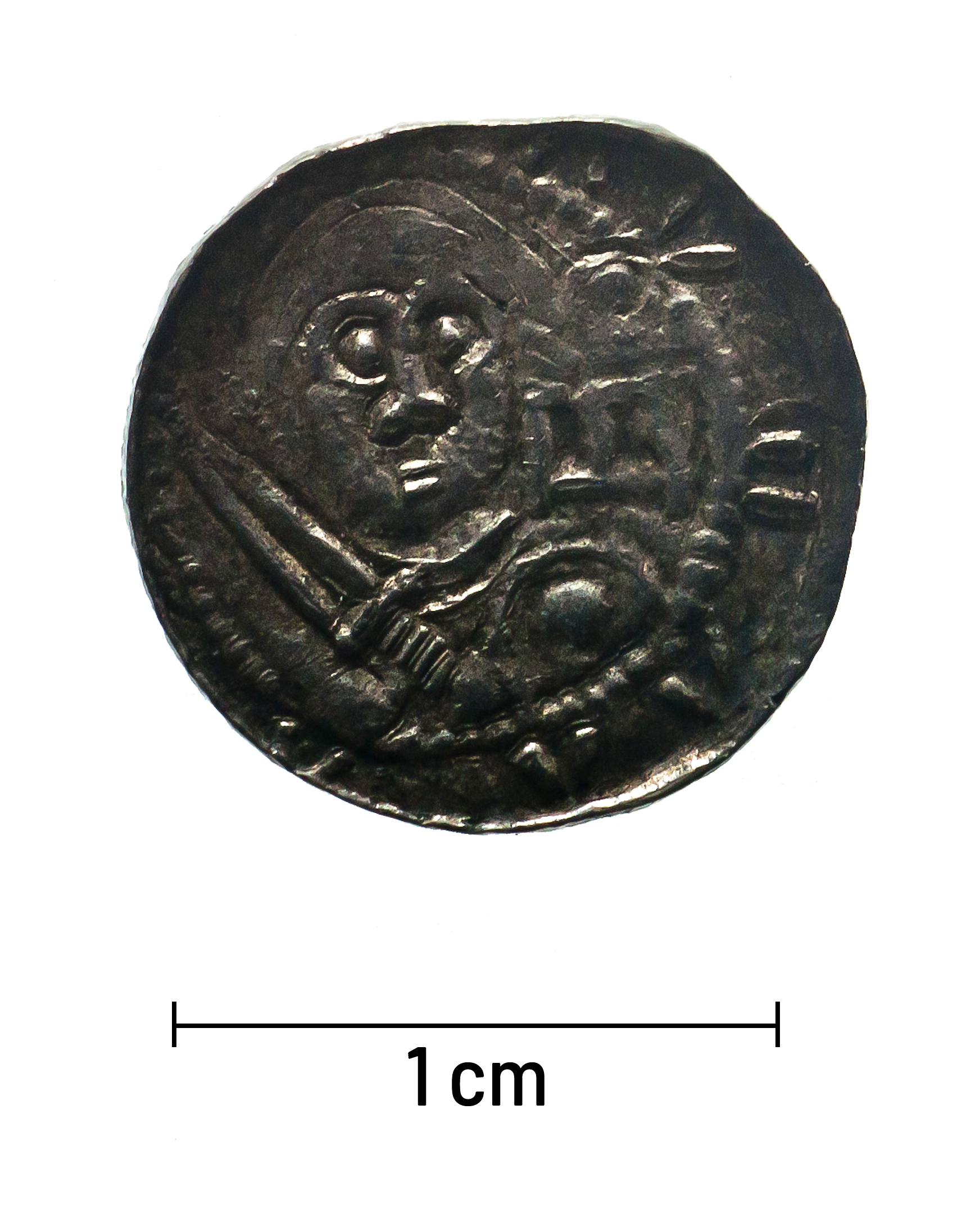 0004 zbiory numizmatyczne st. kadyiego; władysław ii (1139-1148); denar – awers