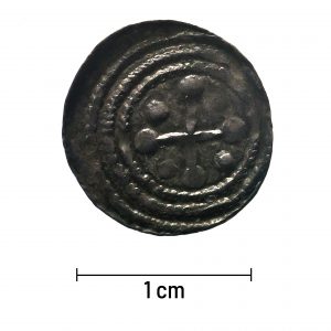 0005 zbiory numizmatyczne st. kadyiego; bolesław iii krzywousty (1102-1139); denar – rewers