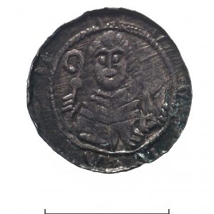 0006 zbiory numizmatyczne st. kadyiego; władysław ii (1139-1148); denar – rewers