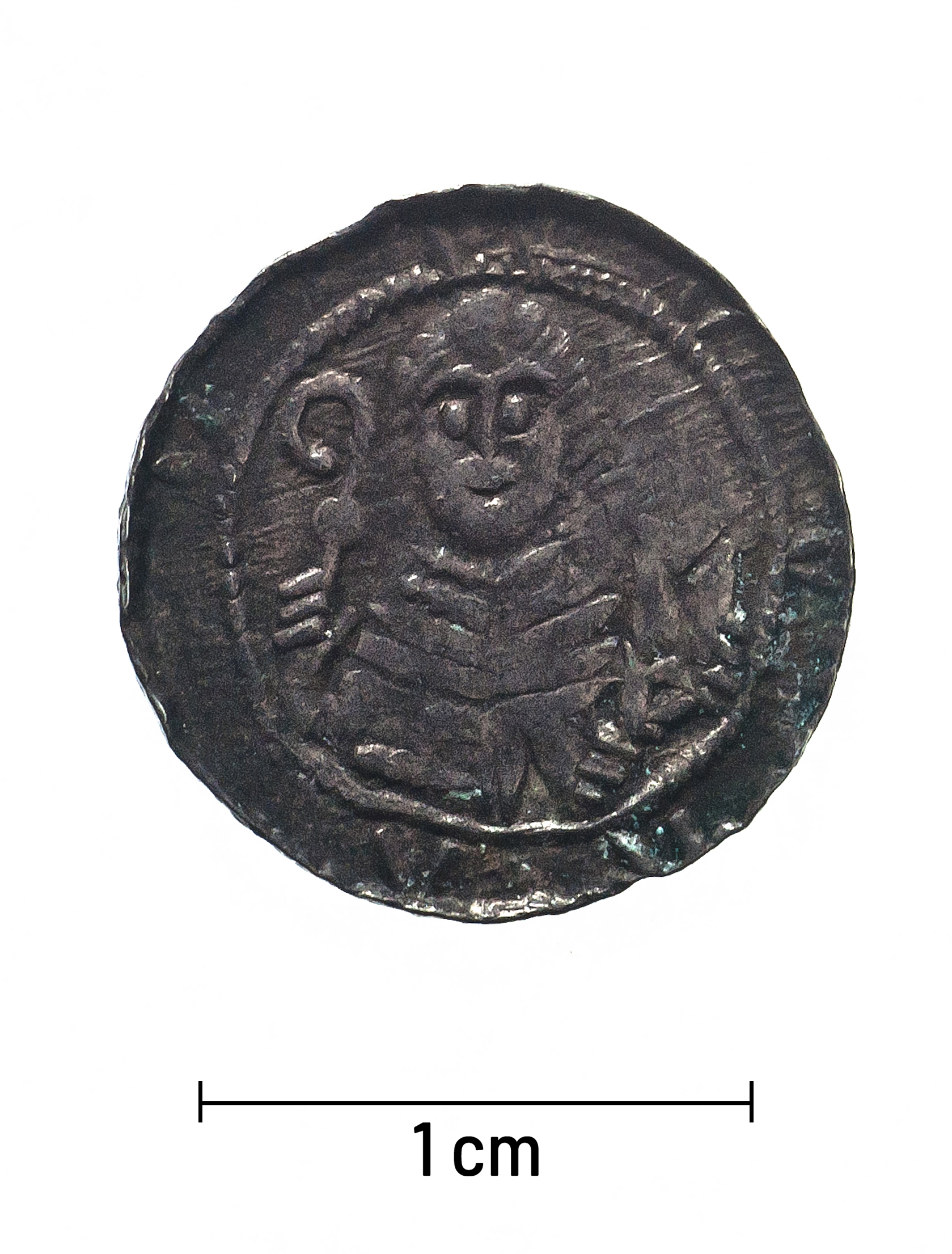 0006 zbiory numizmatyczne st. kadyiego; władysław ii (1139-1148); denar – rewers