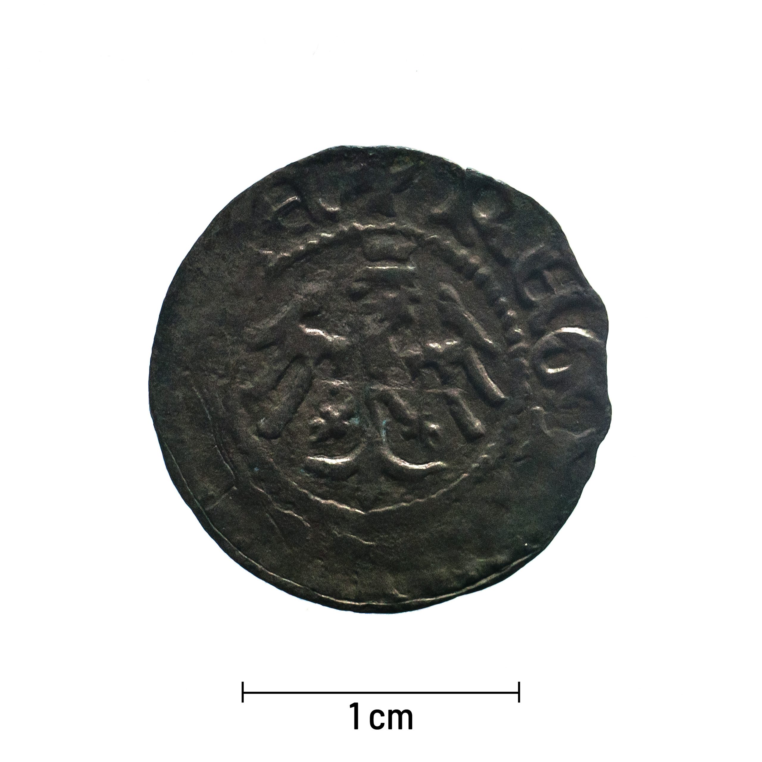 0020 zbiory numizmatyczne st. kadyiego; władysław jagiełło (1398-1414); trzeciak- awers