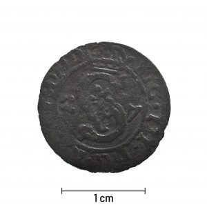 0461 zbiory numizmatyczne st. kadyiego; zygmunt iii waza (1627); ternar poznański - awers