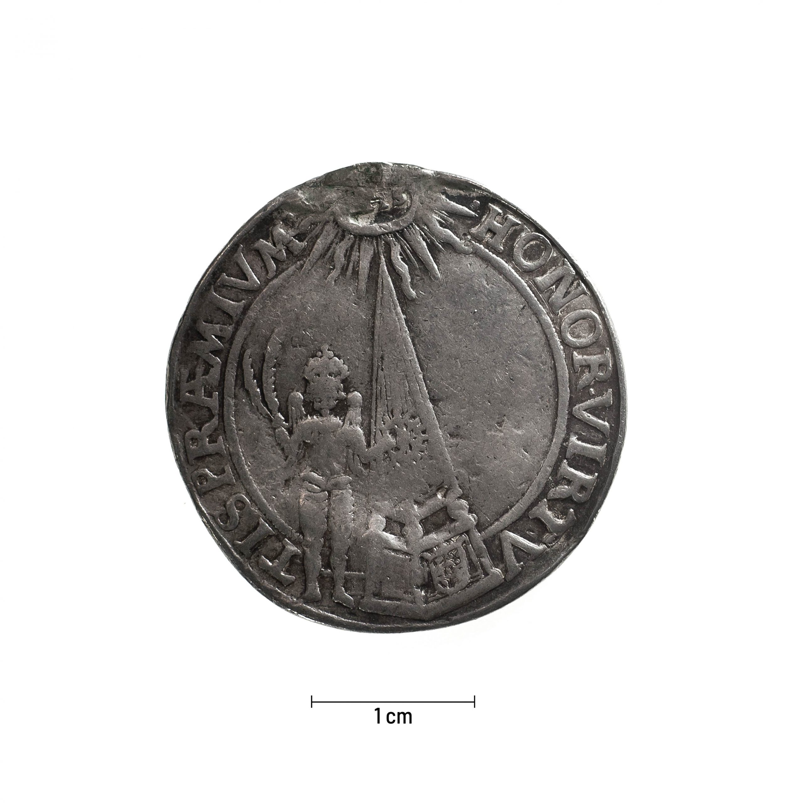 0476 zbiory numizmatyczne st. kadyiego; władysław iv waza (1633); medal koronacyjny - rewers