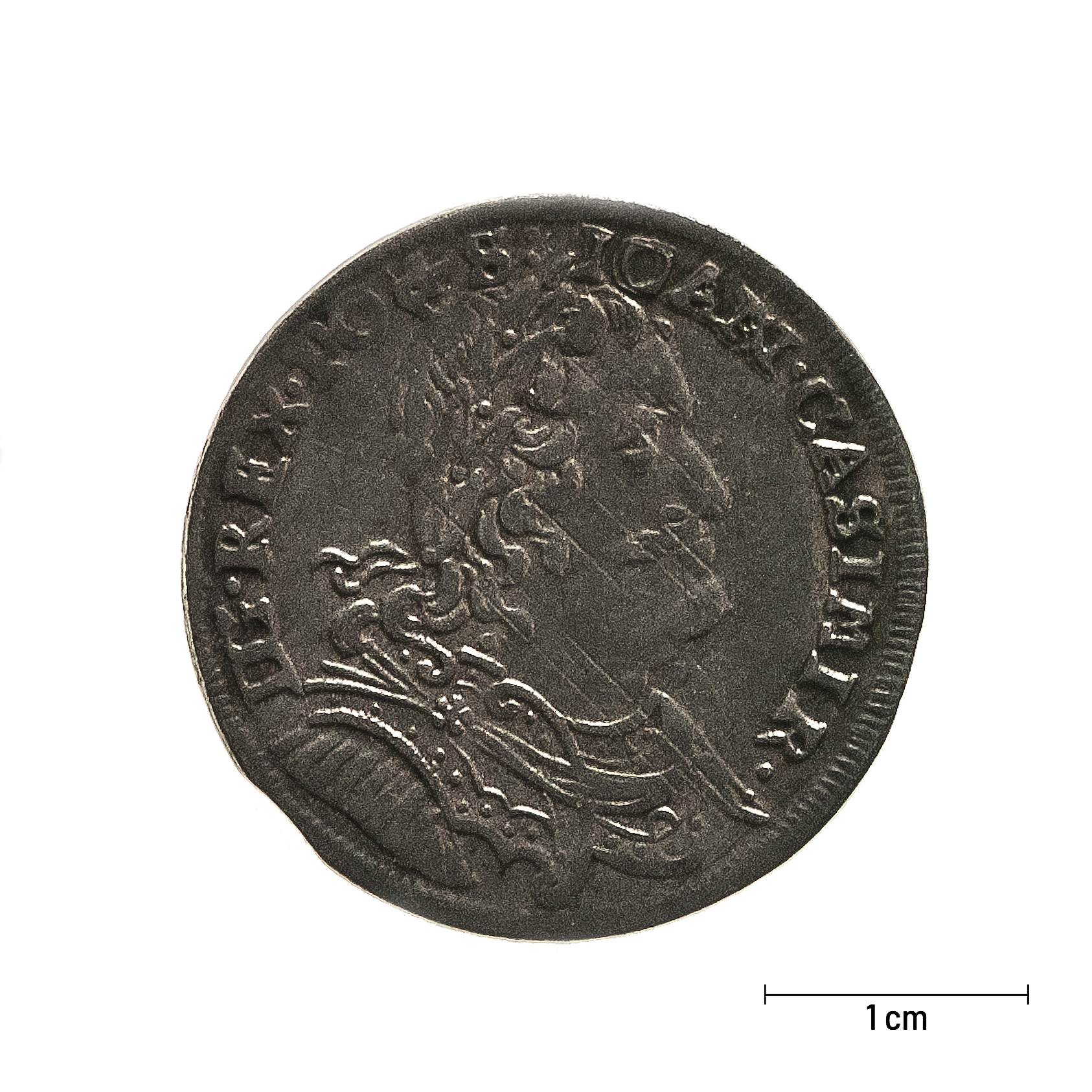 0521 zbiory numizmatyczne st. kadyiego; jan kazimierz (1653); ort koronny– awers