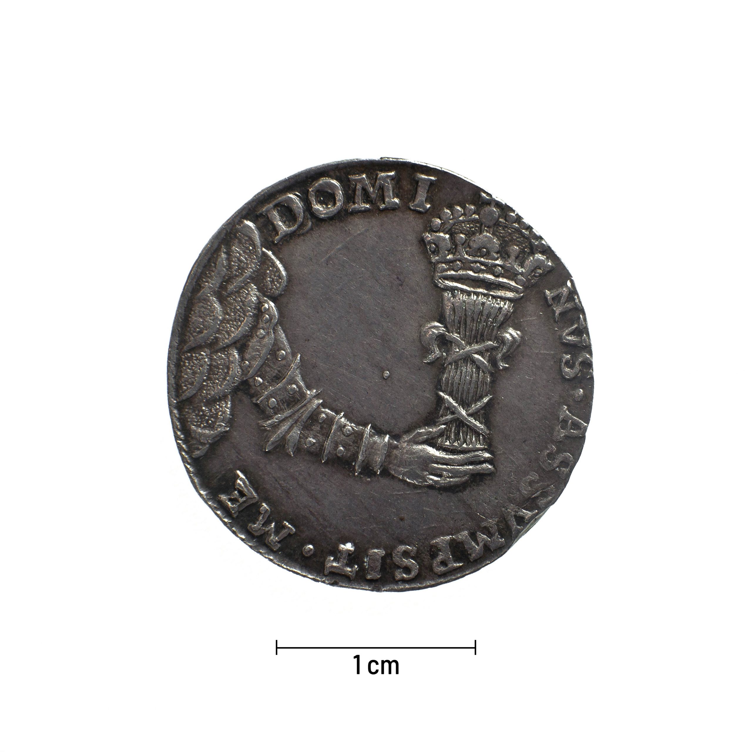 0585 zbiory numizmatyczne st. kadyiego; jan kazimierz (1649); medal koronacyjny - rewers