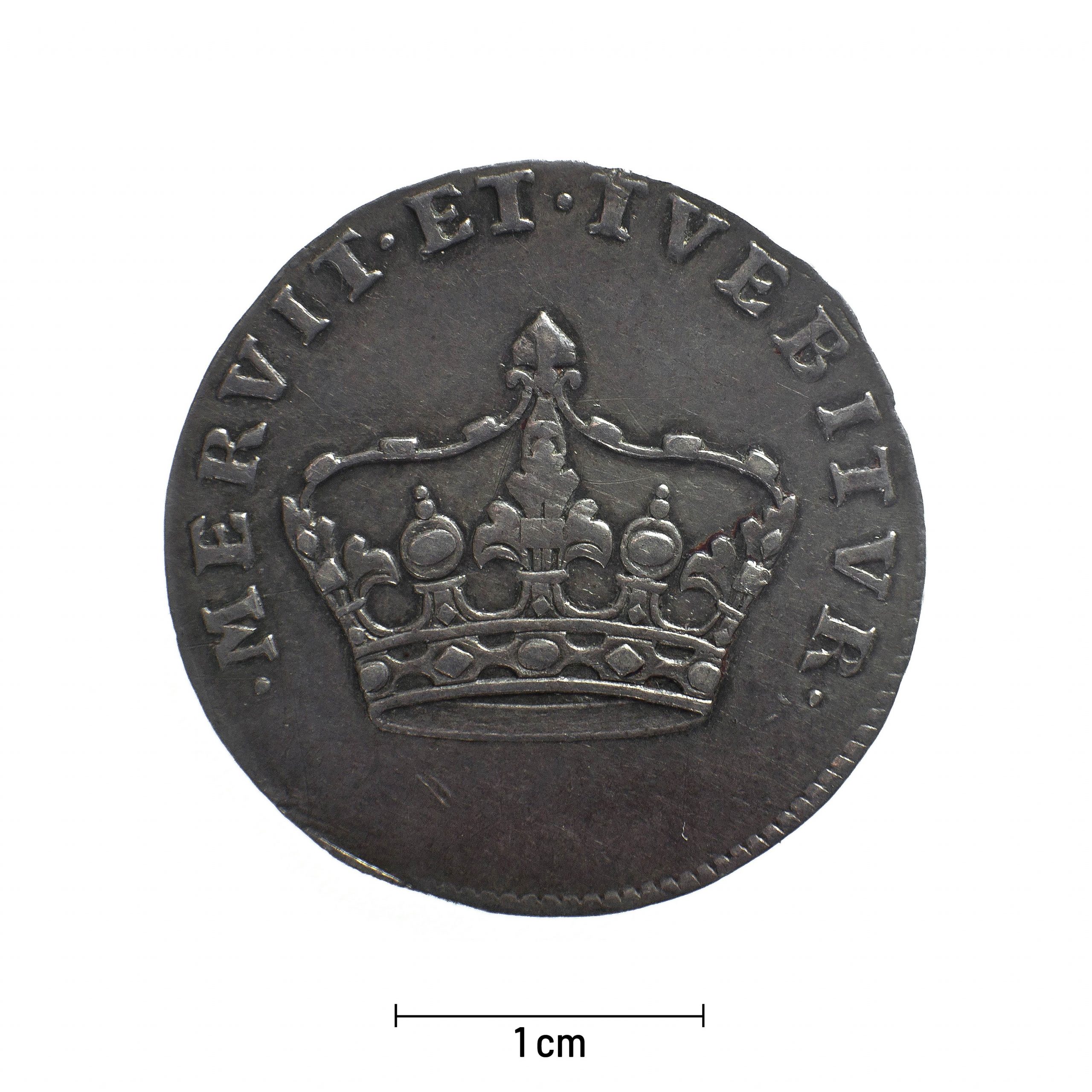 0659 zbiory numizmatyczne st. kadyiego; august iii sas (1734); medal koronacyjny - awers
