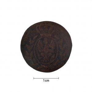 0755 zbiory numizmatyczne st. kadyiego; wielkie księstwo poznańskie (1816); grosz- awers