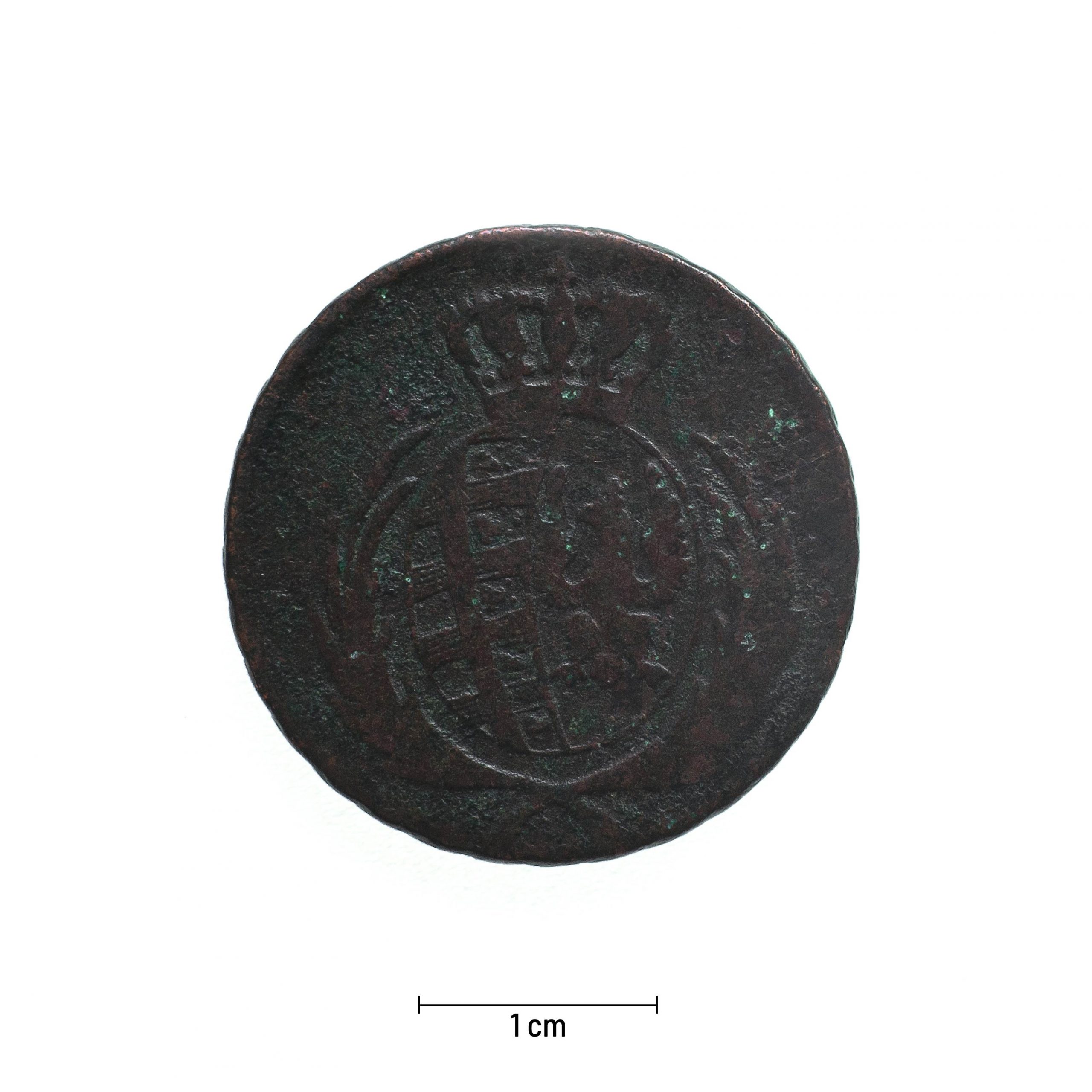 0764 zbiory numizmatyczne st. kadyiego; księstwo warszawskie (1812); trojak- awers