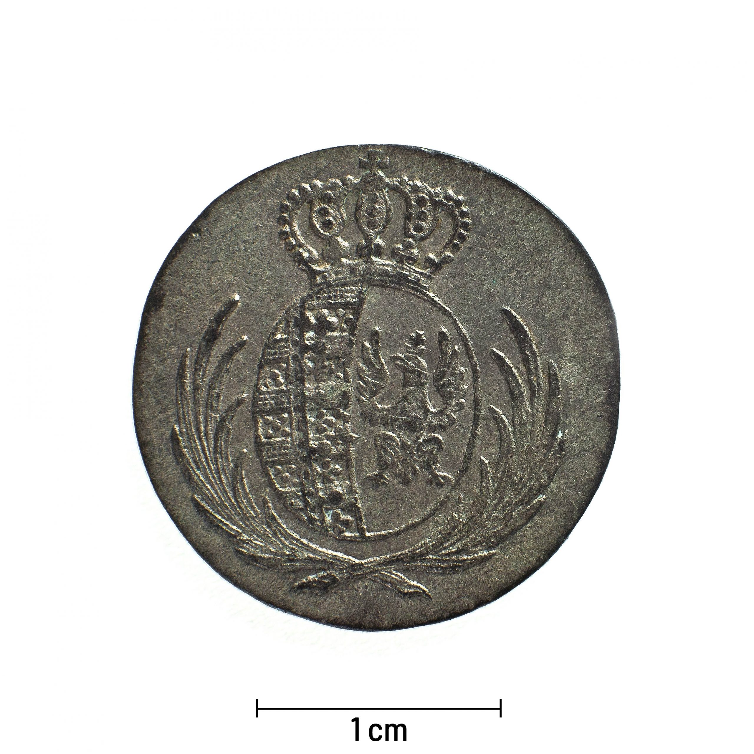 0766 zbiory numizmatyczne st. kadyiego; księstwo warszawskie (1812); 5 groszy- awers