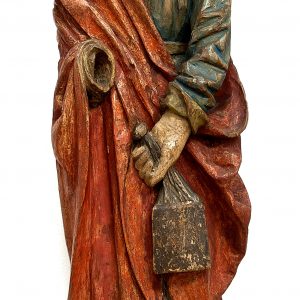 103 ah – rzeźba św. jana, ok. 1525 r., polska południowo-wschodnia, drewno polichromowane.