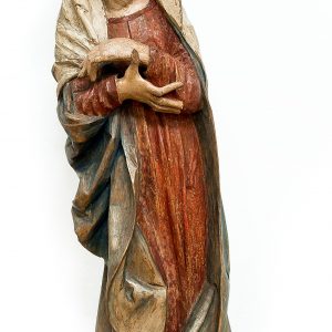 104 ah – rzeźba matki boskiej bolesnej, ok. 1525 r., polska południowo-wschodnia, drewno polichromowane.