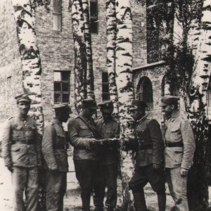 135 af dębowiec, batalion obrony narodowej jasło,  2 kompania dębowiec sierpień 1939 r. sztab w klasztorze oo saletynów w dębowcu.