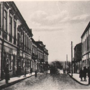 140 af jasło, ulica kazimierza wielkiego lata 20-te xx w.