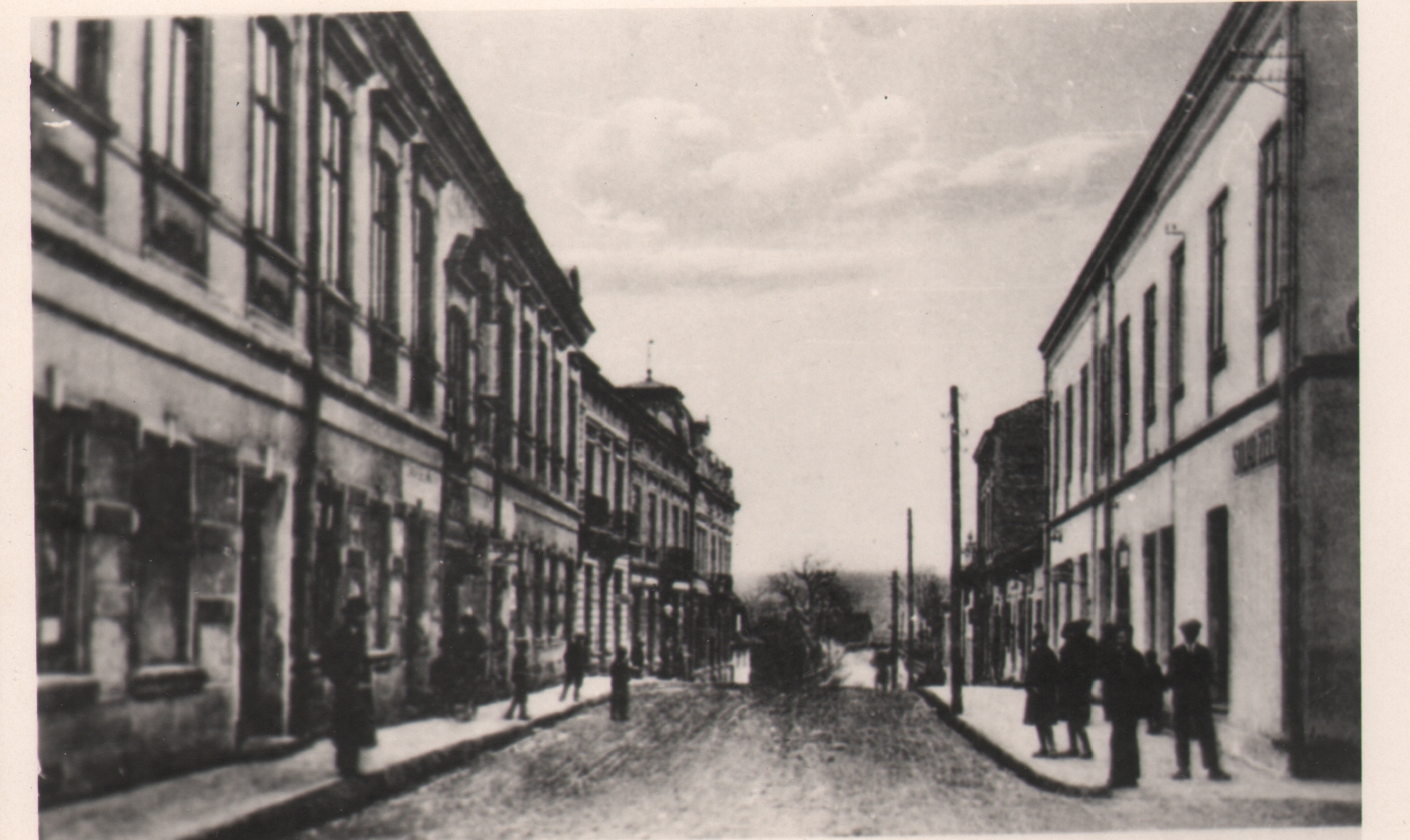 140 af jasło, ulica kazimierza wielkiego lata 20-te xx w.