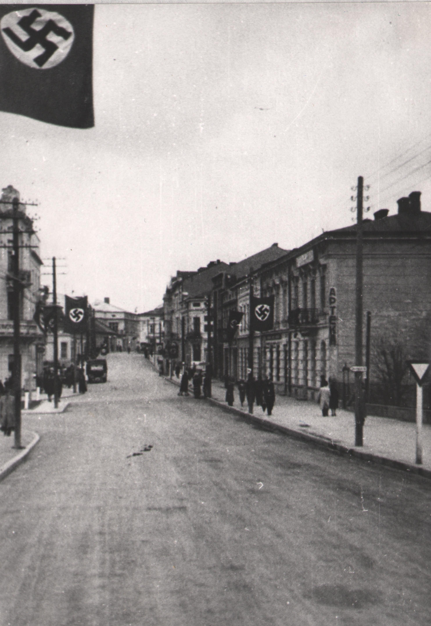 161 af jasło, ul. kościuszki podczas okupacji 1939-1944 r.