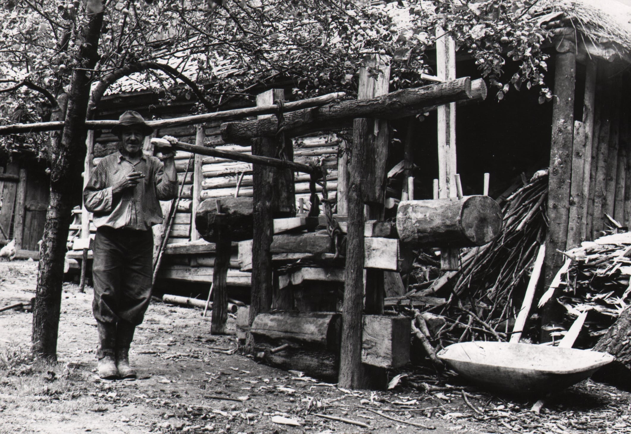 210 A.F. Etnografia, Olejarnia Wojciecha Śliwy, 1944 r.