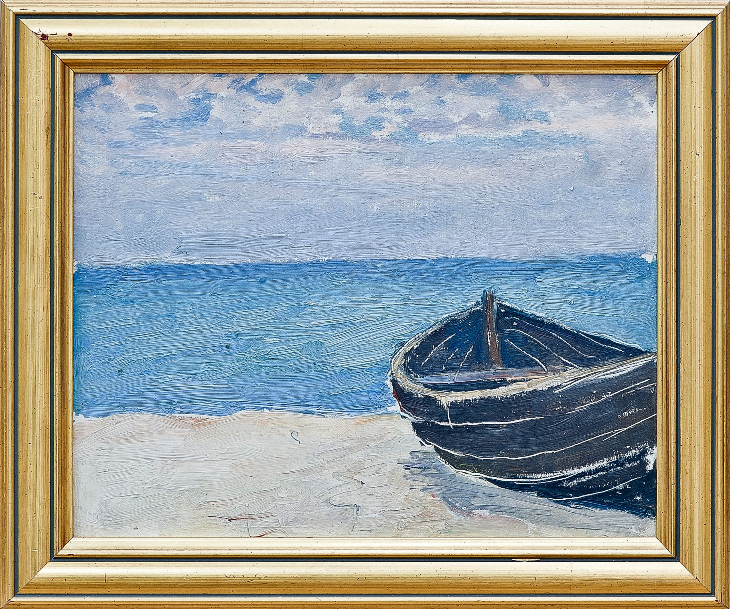 2147 ah autor ignacy pinkas, Łódź, 1933, olej dykta, 22x27 cm.