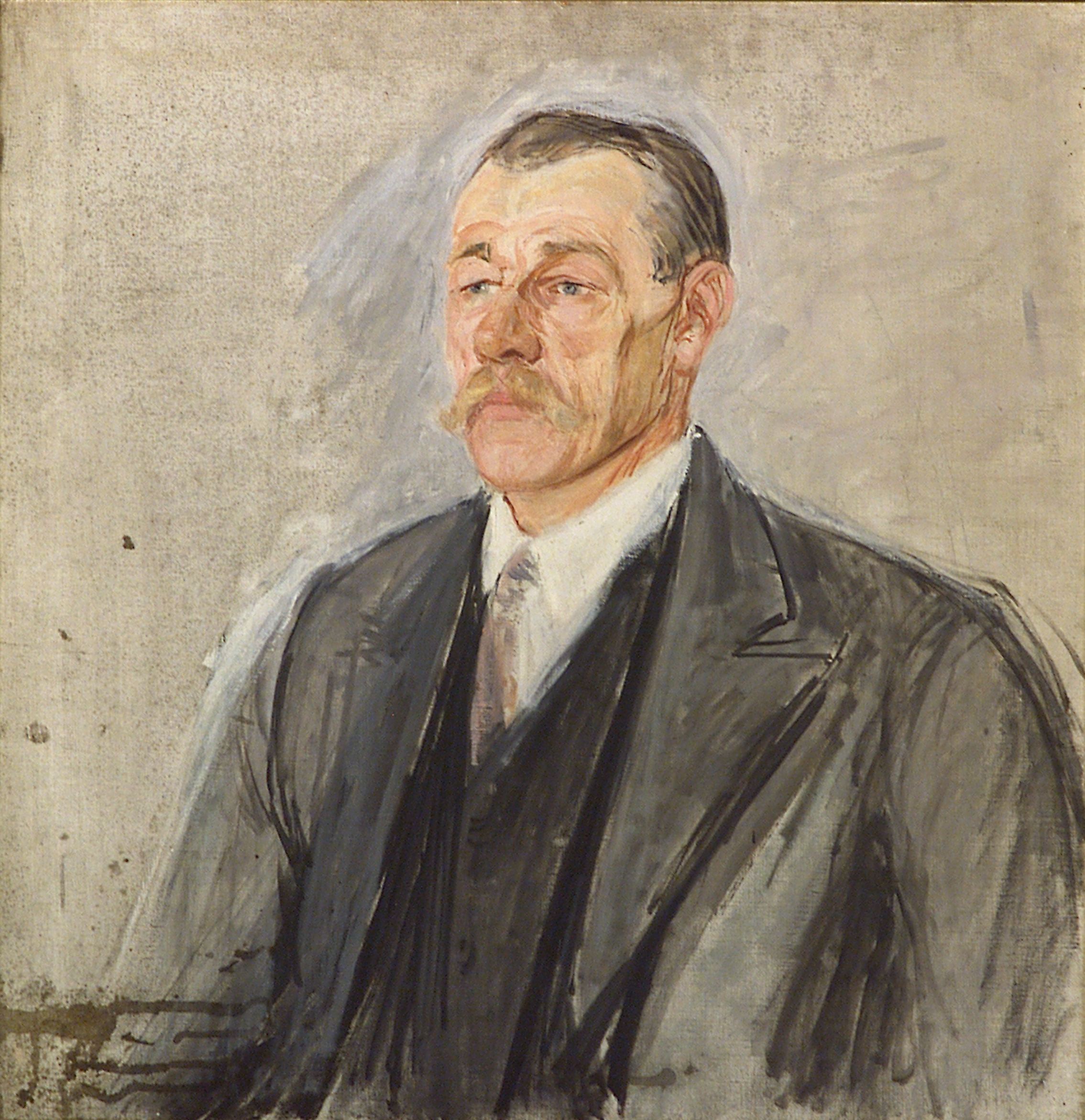 2351 AH autor Ignacy Pinkas, Portret majstra kominiarskiego z Krowodrza, 1030, olej płótno, 68x66, fot