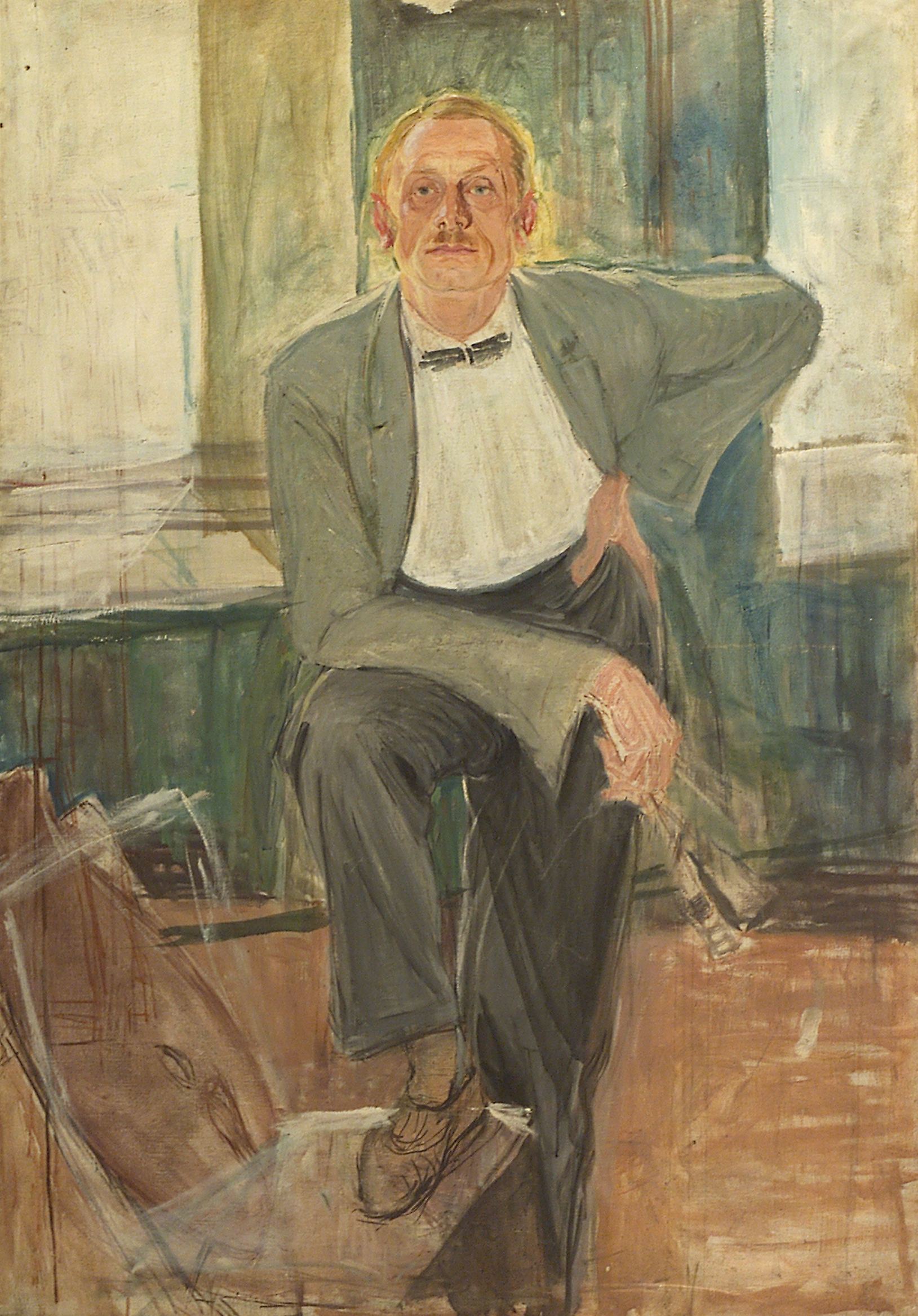 2382 AH autor Ignacy Pinkas, Autoportret, plej płótno, 135x95, fot