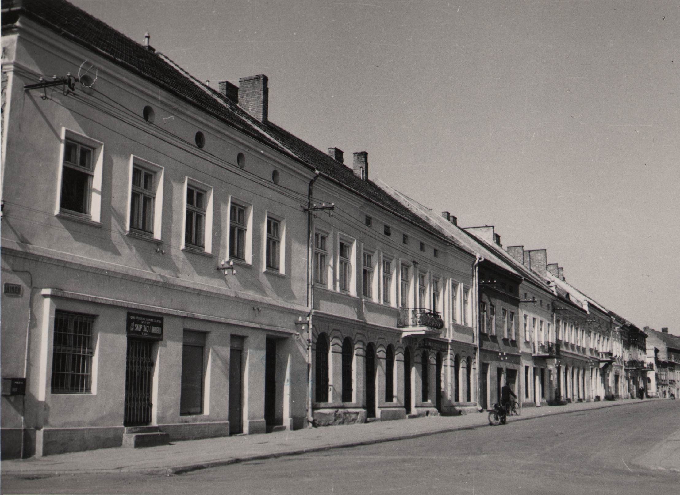 23b af jasło południowa strona rynku lata 70-te xx w.