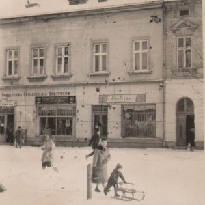 23e af jasło ul. kościuszki  lata 60-te xx w.-min
