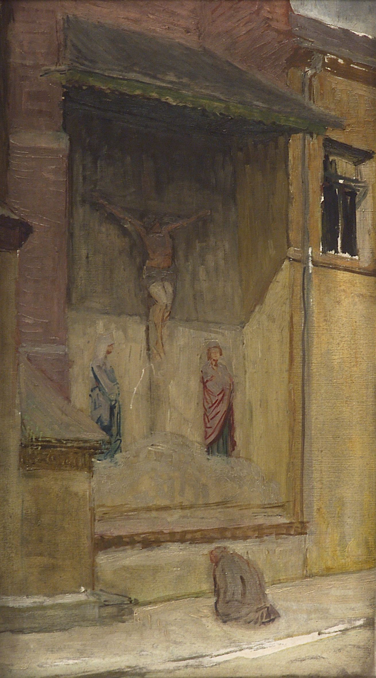 2402 AH autor Ignacy Pinkas, Kościół św. Marka, olej dykta, 76x47, fot