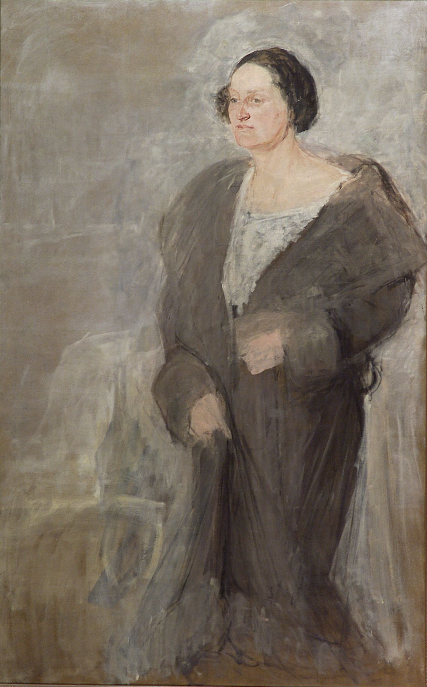 2502 AH autor Ignacy Pinkas, Portret, 1929, olej płótno, 151x96, fot