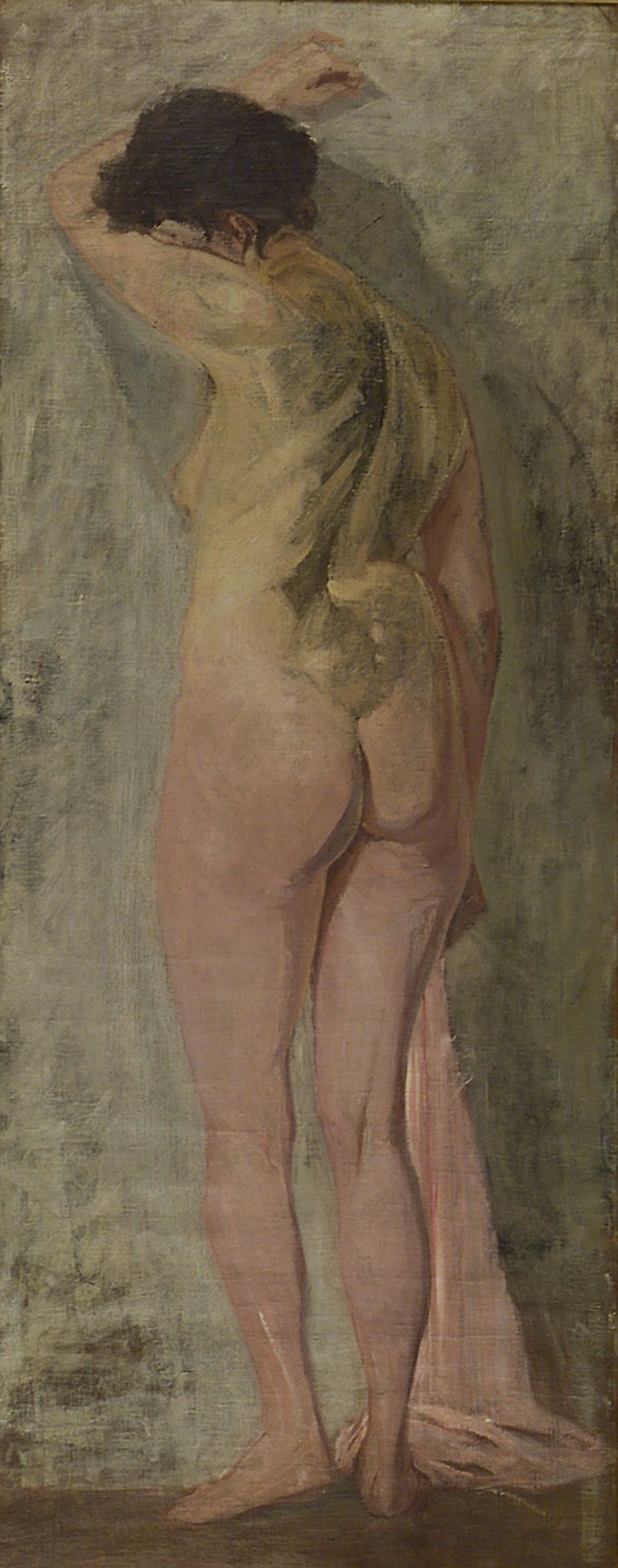 2503 AH autor Ignacy Pinkas, Akt, olej płótno, 193x88, fot