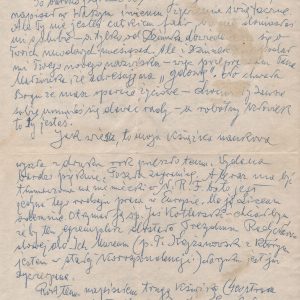 2728 ahsid – list stanisława pronia do stanisławy skrudlik, 1969 r.