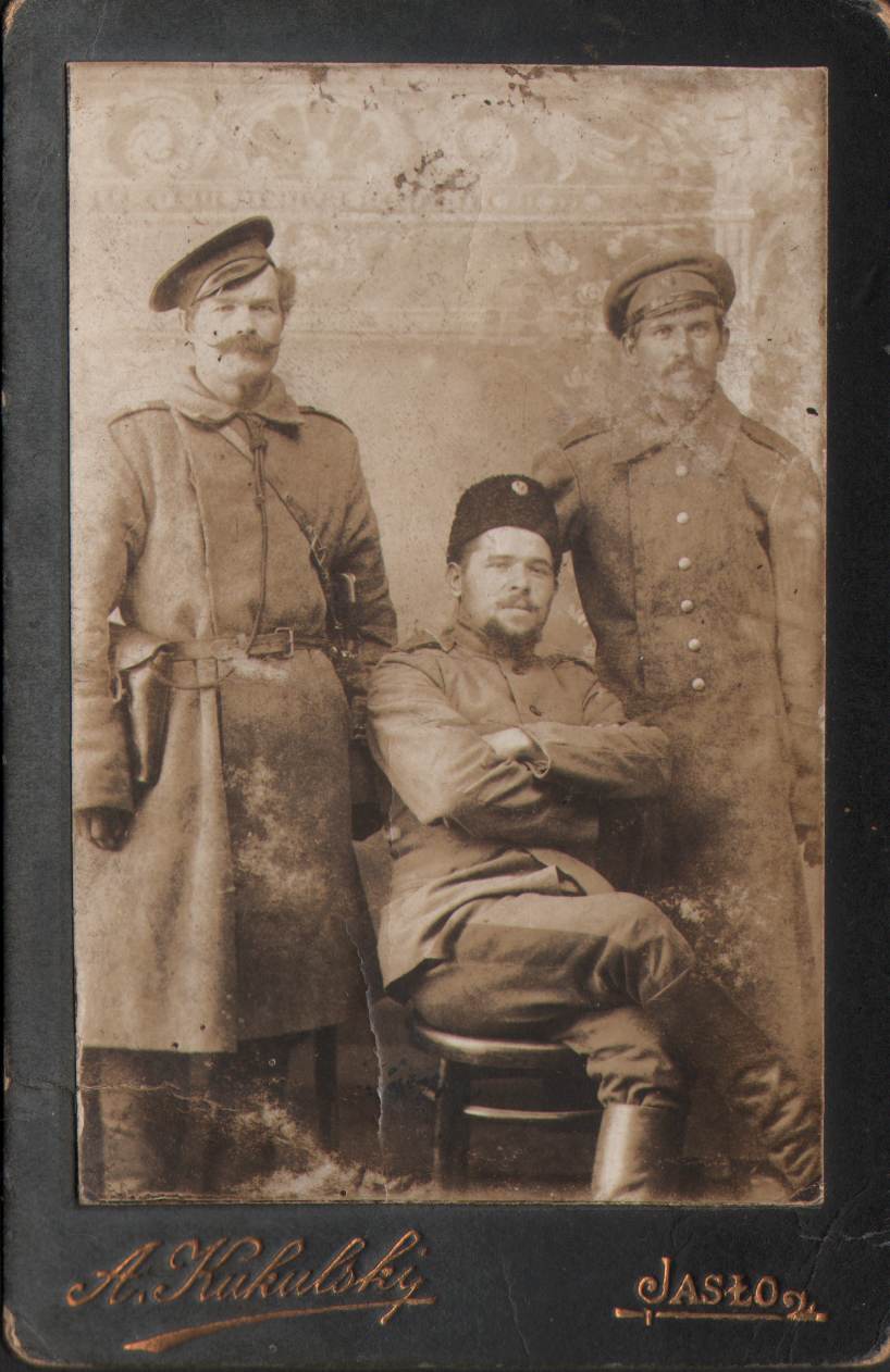 31 af Żołnierze rosyjscy w jaśle 1914 r. fotografia kukulski