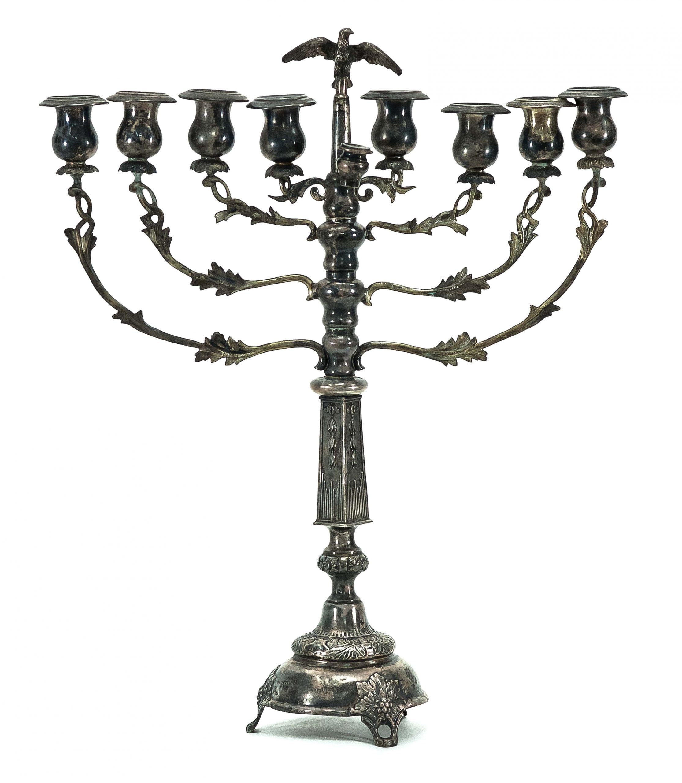 3221 ah Świecznik chanuka, xix w.