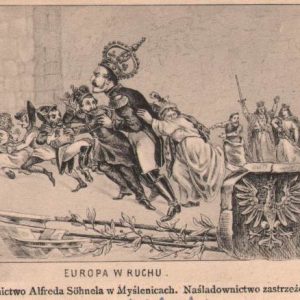 4976 ah pocztówka historyczna europa w ruchu.