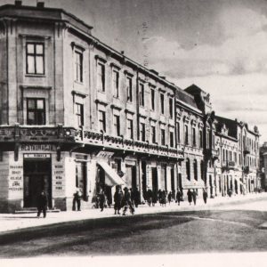 53 af kamienica mellera róg asnyka i 3-go maja przed 1939 r.