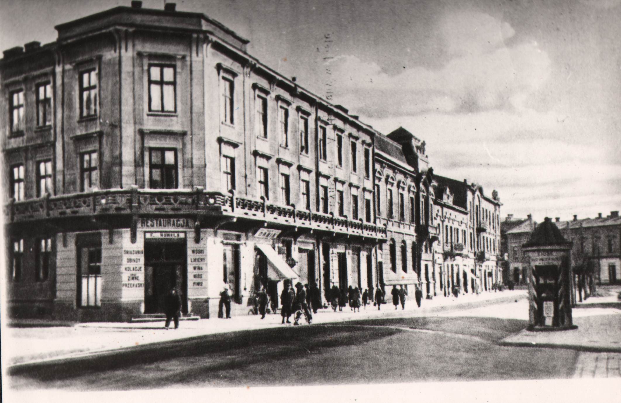 53 af kamienica mellera róg asnyka i 3-go maja przed 1939 r.