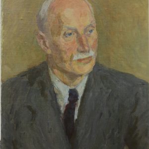 5461 ah, jan wodyński, portret mężczyzny 44,5 x 37,5, olej na płótnie.