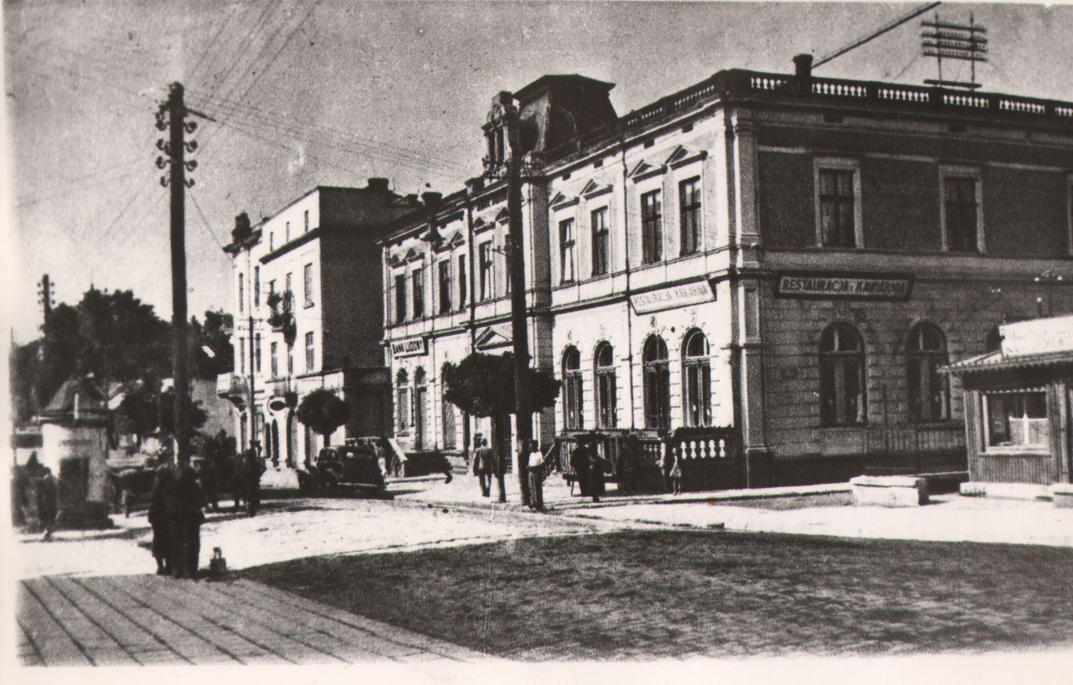 55 af jasło, hotel krakowski przed 1939 r.