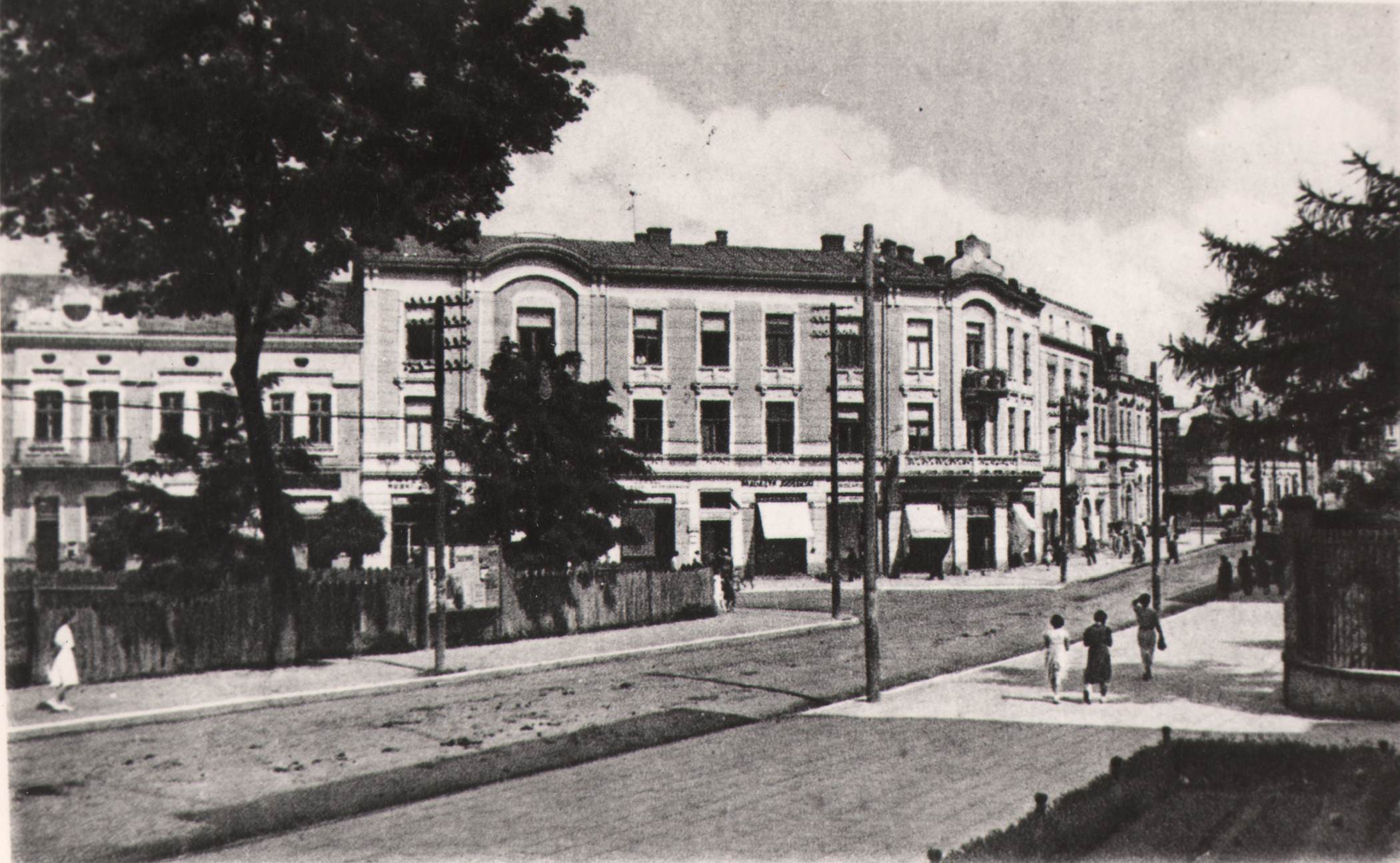 59 af skrzyżowanie kościuszki i 3-go maja przed 1939 r.
