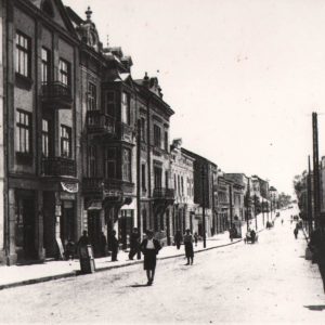 66 af ulica kościuszki widok od rynku przed 1939 r.