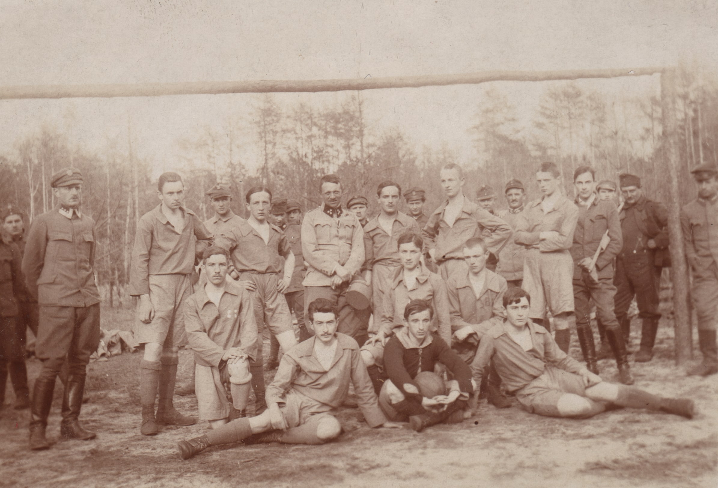 7538-3  legiony drużyna futbolowa 1914-1916.