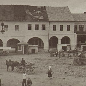 1243 afh nowy Żmigród, rynek przed rokiem 1939.