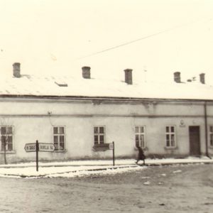 2932 afh nowy Żmigród, budynek przy ul. dukielskiej, lata 60-te xx w.