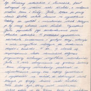 4607 ahsid – wspomnienia karola brzychcego o wysiedleniu i zniszczeniu jasła, 1975 r.